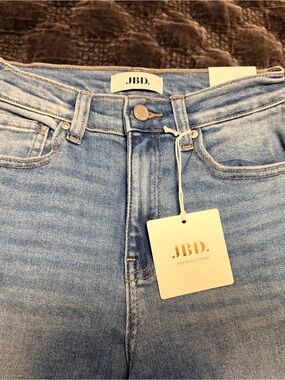 Just Black Light Blue High-Rise Jeans